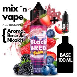 Aroma Black & Red Bubble 16ml (Longfill) - Oil4Vap - MIX ´N VAPE (Aroma + Nicokit + Base)