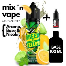 Aroma GREEN & YELLOW 16ml (Longfill) - Oil4Vap - MIX ´N VAPE (Aroma + Nicokit + Base)