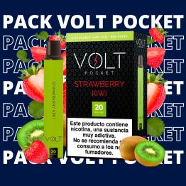Pack Descartáveis Volt Pocket 600Puff 20mg - 6 Unidades