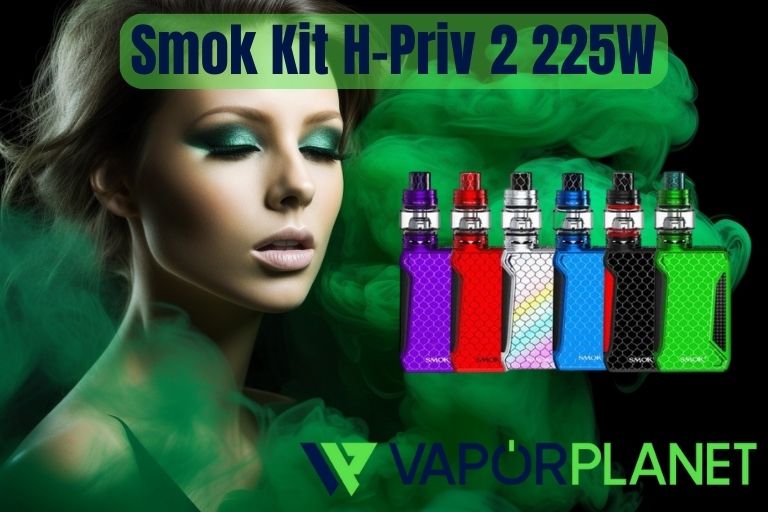 →Smok Kit H-Priv 2 225W - kit Smoktech eCigs