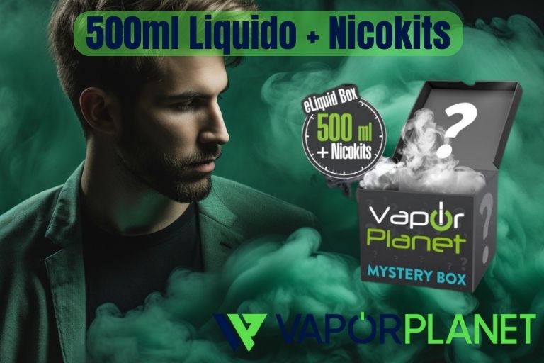 500ml Liquido + Nicokits - VAPE MYSTERY BOX