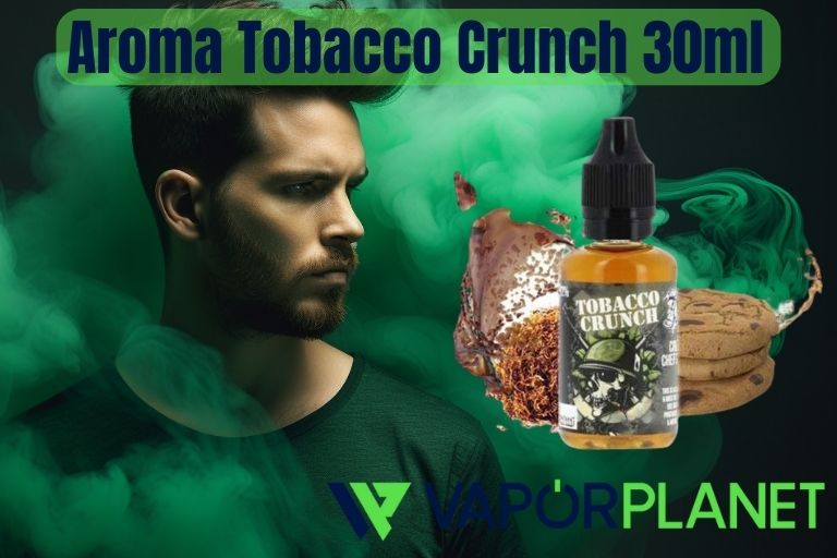 Aroma Tobacco Crunch 30ml - Sabores do Chef