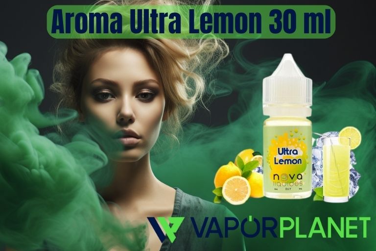 Aroma Ultra Limão 30 ml - Nova Liquides