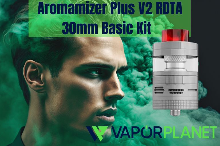 Aromamizer Plus V2 RDTA 30mm Basic Kit - Steam Crave