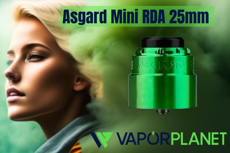 Asgard Mini RDA 25mm - Nuvem Vaperz