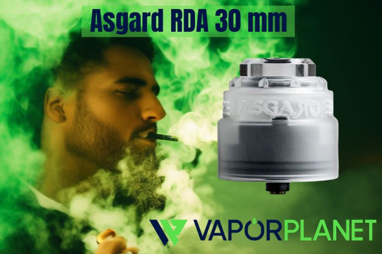 Asgard RDA 30mm - Nuvem Vaperz