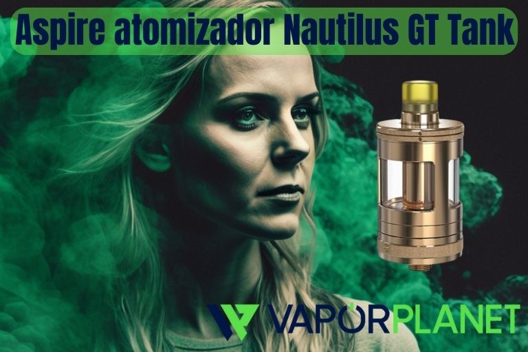 Aspire atomizador Nautilus GT Tank 2 ml 24 mm - Aspire eCigs Atomizer