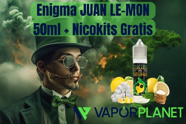 Enigma JUAN LE-MON 50ml + Nicokits Grátis