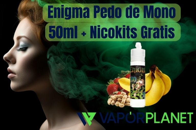 Enigma Monkey Fart 50ml + Nicokits Grátis
