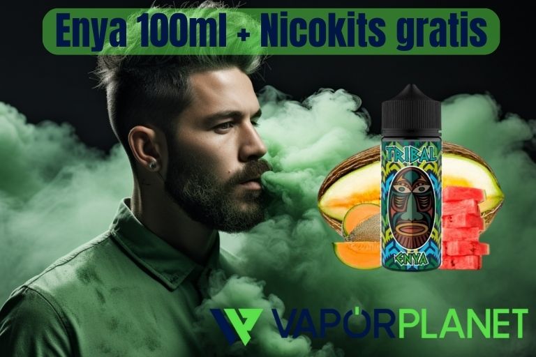Enya 100ml + Nicokits Grátis - Tribal