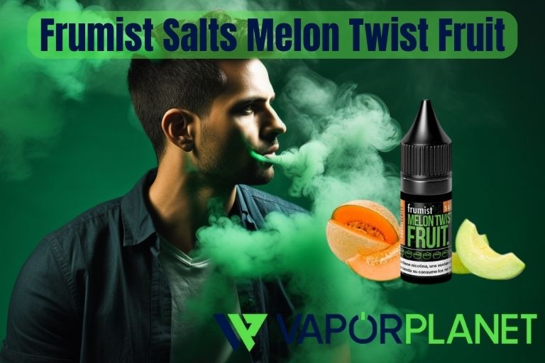 Frumist Salts Melon Twist Fruit 10 ml – Líquido con SALES DE NICOTINA