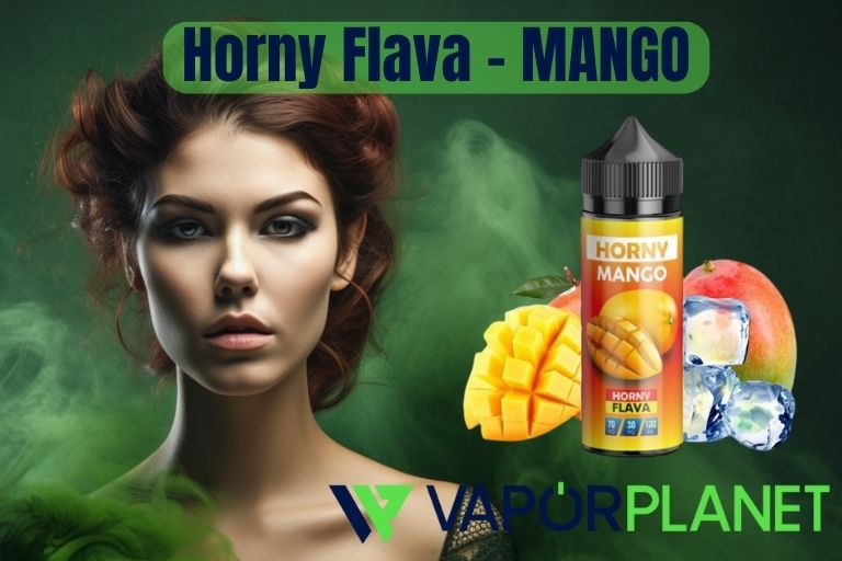 Horny Flava - MANGO 100 ml + 2 Nicokits Gratis