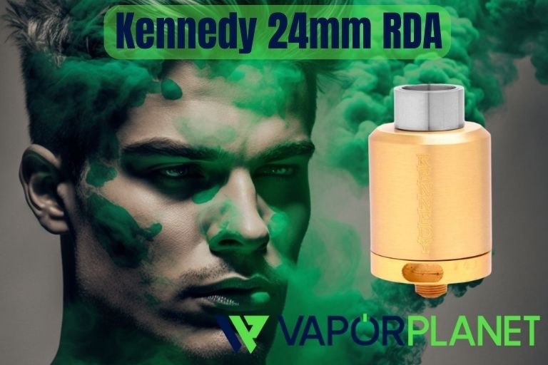 Kennedy 24mm RDA By - Kennedy Vapor (BRASS)