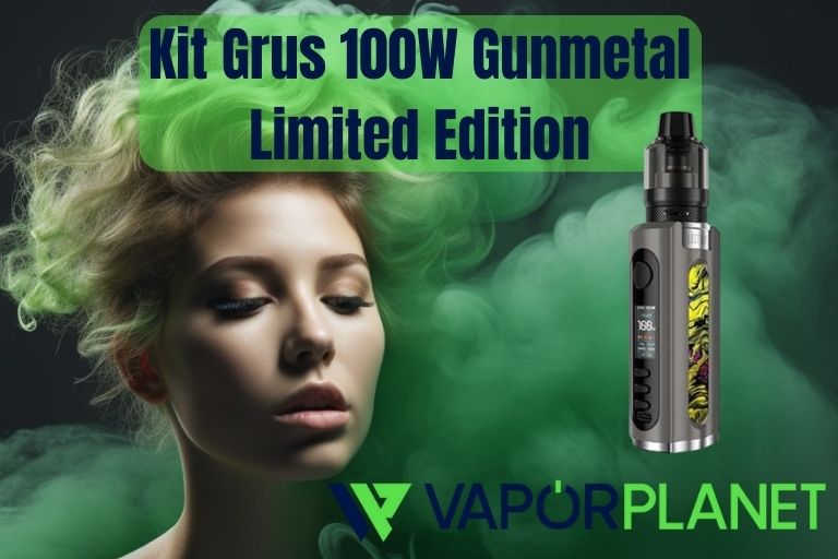 Kit Grus 100W Gunmetal Limited Edition 2ml - Lost Vape