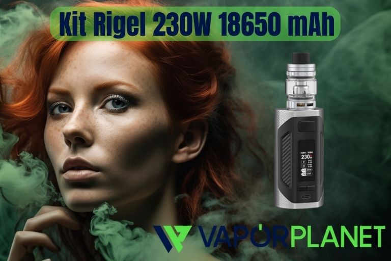 Kit Rigel 230W 18650 mAh 2ml - Smoktech Kit