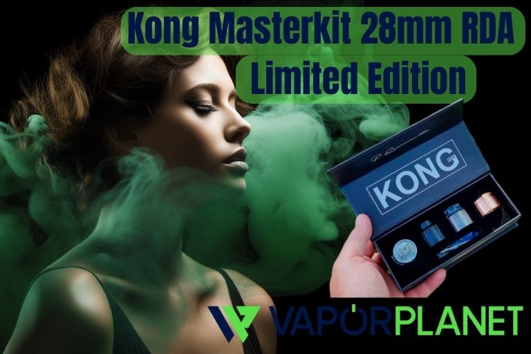 Kong Masterkit 28mm RDA Edição Limitada - QP Design (NOVA COR)