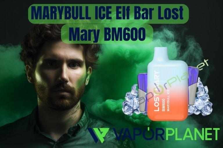 MARYBULL ICE Elf Bar Lost Mary BM600 20mg Salt - Desechable