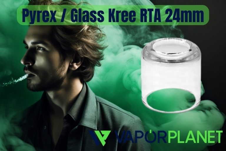 Pyrex / Glass Kree RTA 24mm 3.5ml - Gas Mods
