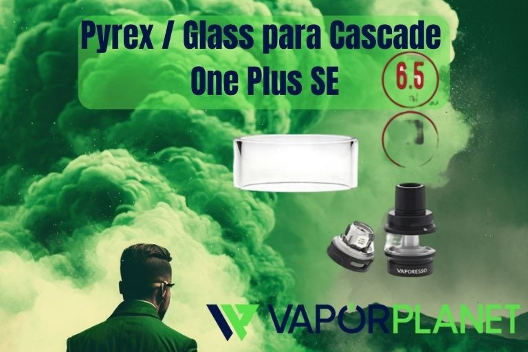 Pyrex / Copo para Cascade One Plus SE 6,5ml – Vaporesso Pyrex