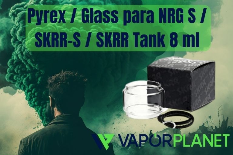 Pyrex / Copo para NRG S / SKRR-S / SKRR Tank 8ml – Vaporesso Pyrex
