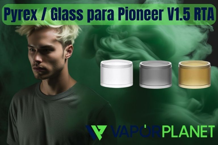 Pyrex / Glass para Pioneer V1.5 RTA – BP Mods Pyrex