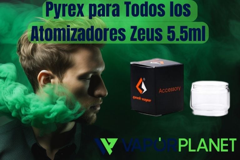 Pyrex para Todos los Atomizadores Zeus 5.5ml – Geekvape