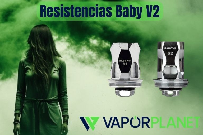 Resistores Baby V2 S1 0,15Ω e Baby V2 S2 0,15Ω - Bobinas TFV8 Baby V2