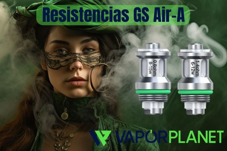 Resistores GS Air-A 0,8Ω / 1,4Ω - Eleaf