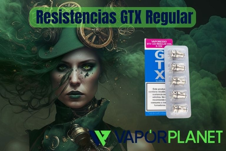 Resistencias GTX Regular 1,2 ohm - Vaporesso