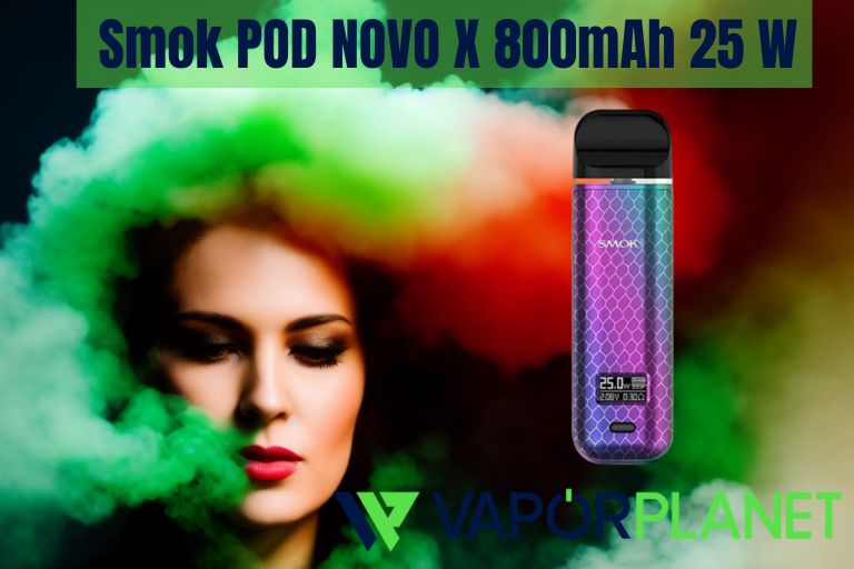 Smok POD NOVO X 800mAh 25 W – POD para Sales de Nicotina