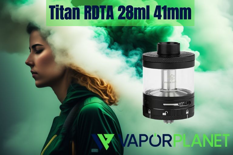Titan RDTA 28ml 41mm - Steam Crave