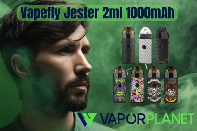 Vapefly Jester 2ml 1000mAh – POD para Sales de Nicotina Vapefly