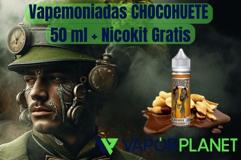 Vapemoniadas CHOCOHUETE 50 ml + Free Nicokit - Liquid to Vape CHOCOHUETE