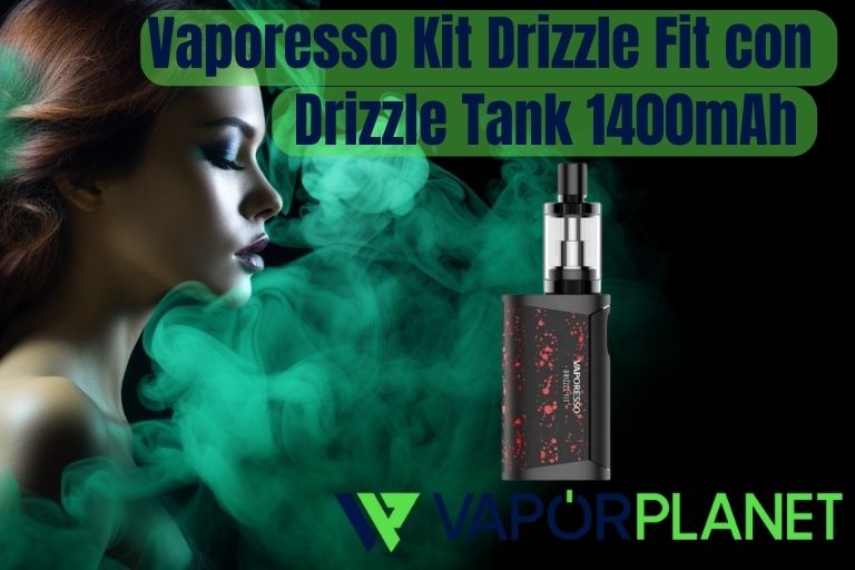 Vaporesso Kit Drizzle Fit con Drizzle Tank 1400mAh - Vaporesso eCigs kit