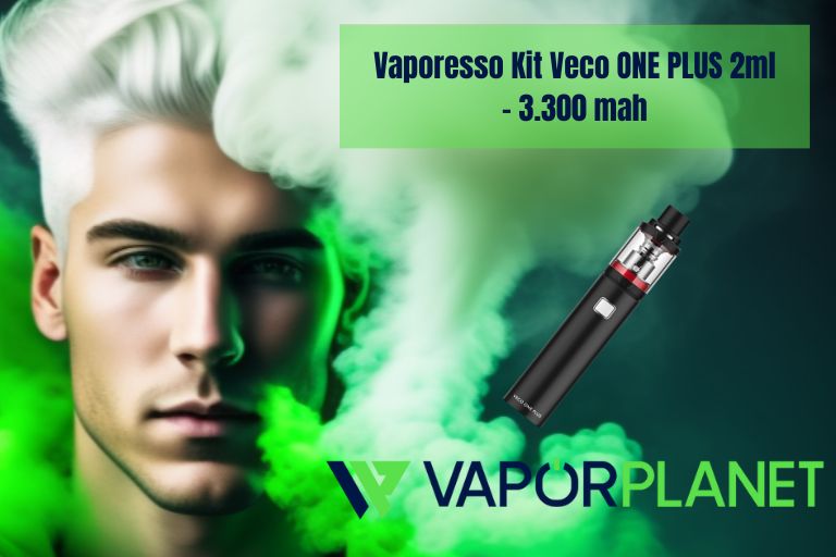 Vaporesso Kit Veco ONE PLUS 2ml - 3.300 mah – Vaporesso eCigs kit