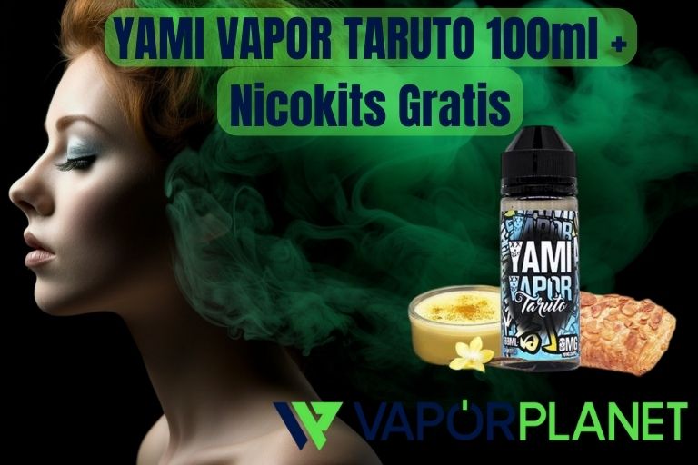 YAMI VAPOR TARUTO 100ml + Nicokits Gratis - Liquidos Yami Vapor